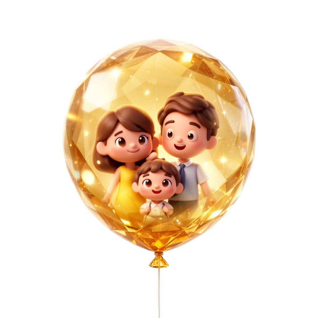 Friends Planet world illustration